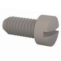 Essentra Components 010264F018 Machine Screw Fillister Slotted Screw, #2-64 Thread, 3/16 Lg