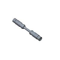 Amphenol LTW M8S04FL-SFL-SD001 Sensor Cables / Actuator Cables M8 Circular Metric Connector, A Code, Metal, 3A, 04 pins, Female Connector, Female Contact, Straight-to-Straight, Screw Thread, Overmolded Double Ended, Length 1000mm, IP67 Mated