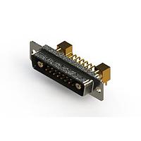 EDAC 629-17W2640-5N1 Mixed Contact D-Sub Connectors Right-angle Power Combo D-Sub Connector