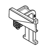 HellermannTyton 151-01126 Standoff Bundling Clip Standoff Bundling Clip, 1.7" Long, Panel Thickness .02".23", PA66HIRHSUV, Black, 5000/box