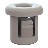 Essentra Components 22MP02502 Bushings Snap Bushing, .250 Hole, .125 ID, .312 Thick