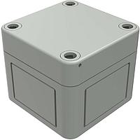 Rose 600707110 Enclosures, Boxes, & Cases ENCLOSURE, ECO COMP, RAL 7035, 65 X 65 X 57MM, THERMOPLASTIC