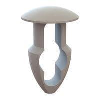 Essentra Components 27KY1870156 Keyhole Rivet Keyhole Rivet, .187 Hole, .156 Panel Thk