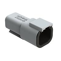 Amphenol SINE Systems ATM04-4P 4-Way RECPT, 4-WAY