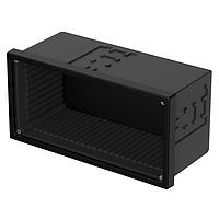 BOPLA 17740601 Enclosures, Boxes, & Cases ENCLOSURE, CPM, UNINORM, 144 X 72 X 64MM, PPE + PS (SE1 GFN1), RAL 9005, NGS 7406