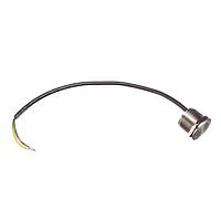Bulgin MPZI022/F/GN/24 Sealed 22MM 1color LED flat head stainless stee