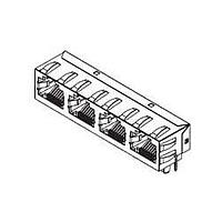 Molex 44248-0073 Ganged Ganged Inv Modjack N k No Shld 2 Port 6/6