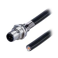 Same Sky (formerly CUI Devices) CDM1264-04D-MW-F9-050-67 Sensor Cables / Actuator Cables Solder Type,Front Fasten PG9,D-Code 4PIN ,Screw Copper alloy,PUR  0.5M