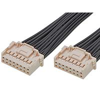 Molex 221955-1164 Discrete Wire iGrid-to-iGrid (OTS) Cable Assembly Dual Row 600mm Length 16 Circuits Natural