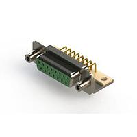 EDAC 630-M15-640-GT6 D-Sub Connectors - Standard Density Right Angle D-Sub Connector