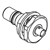 Radiall R123326003 Connectors QMA / STRAIGHT BULKHEAD JACK SOLDER TYPE PANEL SEAL CABLE .085