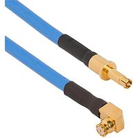 Amphenol SV Microwave FRSMP-085-P12DSMPM-120 RF Cable Assemblies SMP R/A F  SMPM (Size 12)   12"Cable