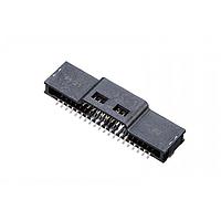 Amphenol LTW ZB-20BFRS-BA0001 FFC & FPC Connectors ZConnect, LV214-Compliant Connector, B Code, Socket, Plastic, 1A, 20 pins, Female Connector, Quick Lock, Receptacle PCB SMT 90