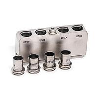 DEUTSCH - TE Connectivity 732-8052-00A Rectangular MIL Spec Connectors DMC-M B/S PLUG AL 4ASSY BLK NI