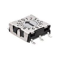 APEM P25SMT103 Rotary Switches Arrow, SMT,Gray 16 Position