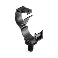 HellermannTyton 151-01022 Locking Clamp LOC Locking Clamp, 15-19 mm, with 6.5 mm Fir Tree, PA66HIRHSUV, Black, 2000/ctn