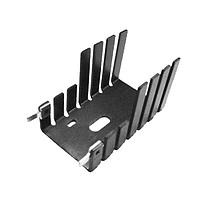Advanced Thermal Solutions ATS-PCB1049 Component BGA Heat Sink, Board Level Stamped, No TIM, Black, TO220, 42.4x25.4x25.4mm