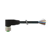 Murrelektronik 7000-19061-7050500 Connectors M12 FEMALE 90, PUR 12x0,14 black drag ch AIN 5m