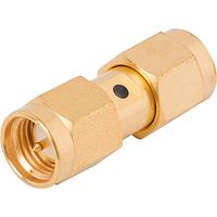 Amphenol SV Microwave 2993-6001 RF Adapters - In Series SMA Male to Male Adapter
