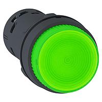 SCHNEIDER XB7NW33M1 Standard Switches ILLUM PB LED SPRNG RTN 1NO GRN 230v