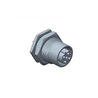 Amphenol LTW M12B-04PFFP-SF8002 Sensor Cables / Actuator Cables M Series Sensor Connector, M12, B Code, Metal, 4A, 04 pins, Female Connector, Female Contact, Hexagonal, M16*1.5, Screw Thread, PCB 180 , Receptacle, Front Fastened, Panel Thickness 4.5, IP68