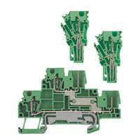 Weidmuller 1815170000 DIN Rail Terminal Blocks ZDT 2.5/2 PE