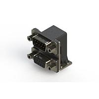 EDAC 663-009-664-056 Dual Port D-Sub Connectors Right-angle Dual Port D-Sub Connector