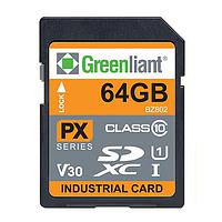 Greenliant GLS93SR064G3-I-BZ811 SD Cards 64GB Industrial SD Card (TLC 3K) V30 I-TEMP