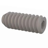 Essentra Components 010440T028 Set Screw Set Screw, Socket Head, #4-40 Thread, 9/32 Lg