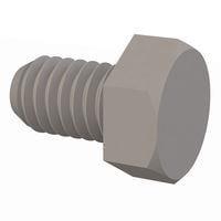 Essentra Components 0331218050 Cap Screw Unslotted Hex Bolt, 5/16-18 Thread, 1/2 Lg