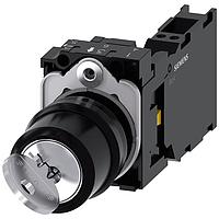 SIEMENS 3SU11004BF213TA0 Keylock Switches KEY-OPERATED SWITCH RONIS. O-I