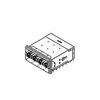Molex 171224-2013 Cage Assembly zSFP+ Stacked, 2X2 W/Metal, w/outer LP