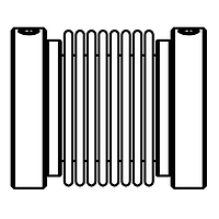 Sensata Technologies - BEI Sensors 9404/S/10-10 Tools & Accessories Bellows Coupling for 10mm shaft