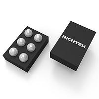 Richtek RT5716P-CBA Step Down Converter 1.8V to 5.5V, 0.6A/1A, 2.3 A IQ Step Down Converter 6-Pin, 0.35mm Pitch WCSP Package