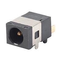 Same Sky (formerly CUI Devices) PJ-072C-SMT-TR Jacks 1.0 x 3.6 mm, 2.0 A, Horizontal, Surface Mount (SMT), Shielded, Dc Power Jack Connector