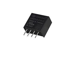 CUI Inc DRS1-3-S15-S Isolated dc-dc isolated, 1W, 2.97-3.63 Vdc input, 15 Vdc, 0.067 A, single regulated output, SIP