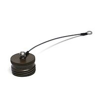 Amphenol PCD D38999/32W17R Plug Cover Plug Cap Size 17 w/ Rope for 38999 III