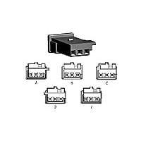 AMP Connectors - TE Connectivity 4-1718346-1 Housings MQS 3POS HSG RCPT