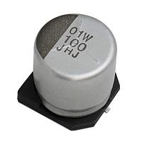 Chemi-Con HHXJ500ARA820MHA0G Aluminum Hybrid Polymer Capacitors 50VDC 82uF Tol 20% 8x10mm AEC-Q200