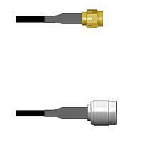 Amphenol Custom Cable Q-3B0520003036i RF Cable Assemblies SMA-SP/TNC-SP G174 36I