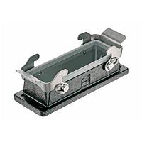 HARTING 9370240392 Housings 24B Marine Bulkhead Rear Fit Housing, Double Lever, without frame