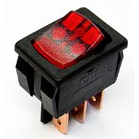 CW Industries GRL-4012-0001 Rocker Switches SPDT 8A 125VAC, Neon