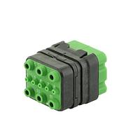 Eaton Souriau-Sunbank 8MQ2M9901AC Modular Connectors - Push Pull MQuick module, unsealed, without contact