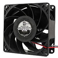Orion Fans OD9238-48HBIP68 Axial DC Axial Fan, 92x92x38mm, 48VDC, 100CFM, 12W, 0.25A, 56dBA, Ball, Wire, IP68