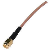 Crystek Corporation CCSMA-MM-RG316DS-6P RF Cable Assemblies 6in SMA M/M Electrically Matched