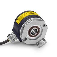 Sensata Technologies - BEI Sensors DSO514-2048-004 Incremental 58MM Hollow shaft 14MM through bore 11 - 30 Vdc supply and PP 11-30 Vdc Output, Dual Quadrature with Index, 02048 ppr, Radial M23 Connector, 12-Pin- With 9445/044 FlexMount