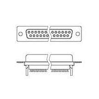 Amphenol Commercial Products G17K09001001EU Receptacle D-SUB IDC