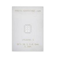 Chip Quik IPC0095-S Sockets & Adapters QFN-36 Steel Stencil