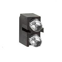 BIVAR H-200C LED Mounting Hardware LED Holder 3mm 2 Level Black