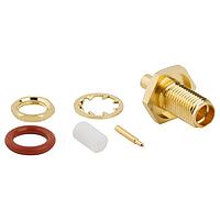 Amphenol RF 132105RP Connectors SMA BULKHEAD JACK .085 RP